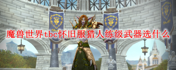 魔兽世界tbc怀旧服猎人练级武器选什么