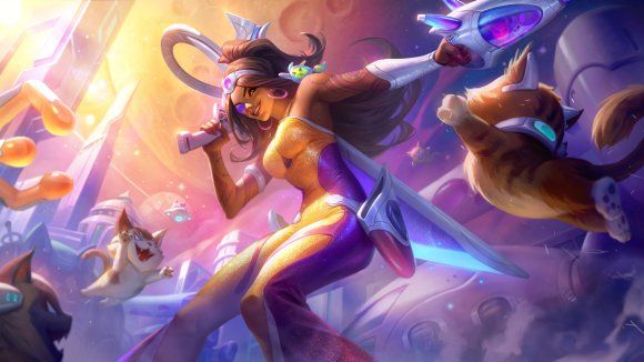 《lol》太空律动皮肤特效大全