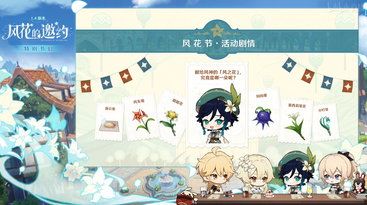 原神风花的邀约什么时候更新