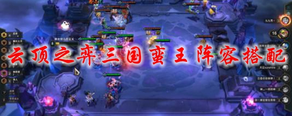 云顶之弈三国蛮王阵容搭配
