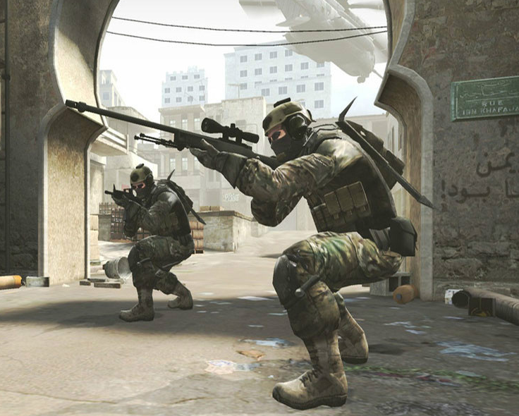csgo创意工坊练枪图怎么进