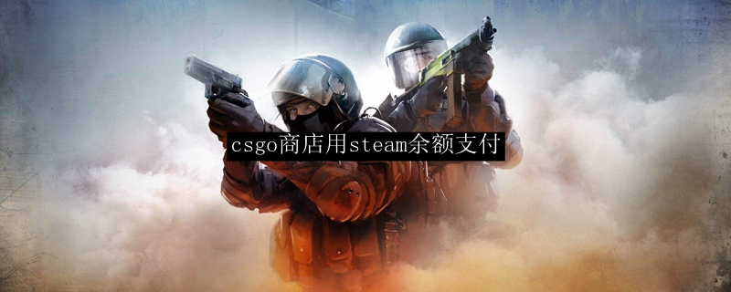 csgo商店用steam余额支付