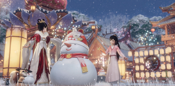 剑网3堆雪人滚雪球活动怎么玩
