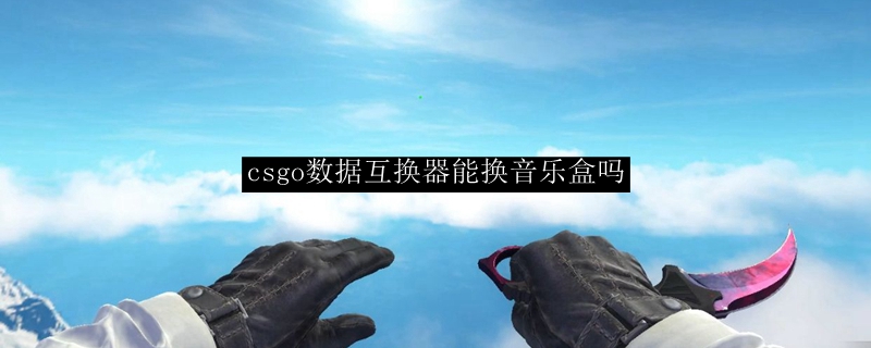 csgo数据互换器能换音乐盒吗