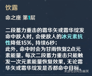 原神甘雨养成攻略