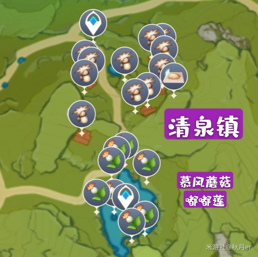 原神怎么快速采集100个蒙德特产