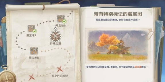 原神秘宝迷踪第四天宝藏在哪里