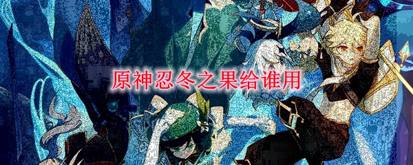 原神忍冬之果给谁用