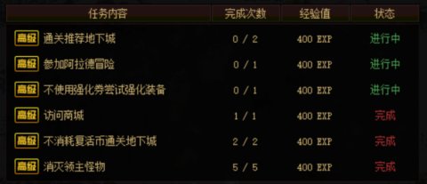 dnf阿拉德探险记第五季怎么快速升级