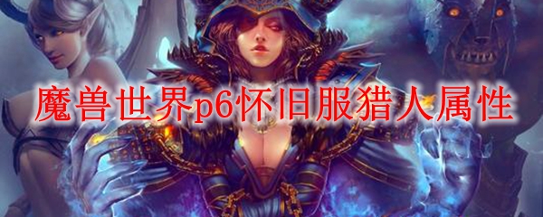 魔兽世界p6怀旧服猎人属性