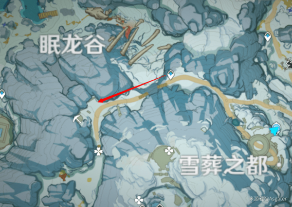 原神雪山石碑任务在哪接