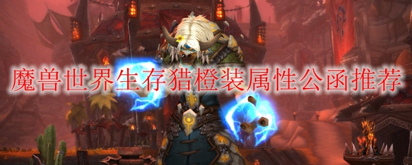 魔兽世界生存猎橙装属性公函推荐