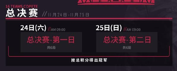 2021《绝地求生》全球总决赛什么时候开始