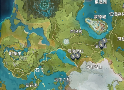原神白萝卜位置