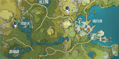 原神骗骗花蜜分布图