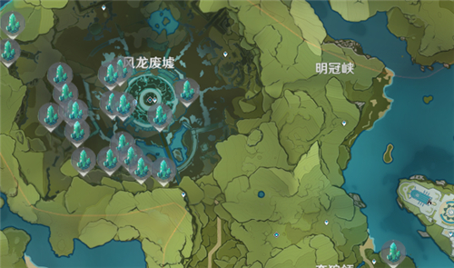 原神庆云顶水晶块哪里多