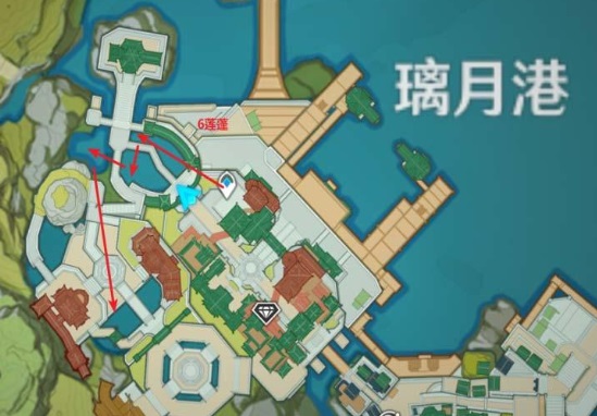 原神莲蓬速刷地点在哪
