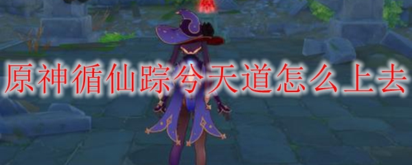 原神循仙踪兮天道怎么上去