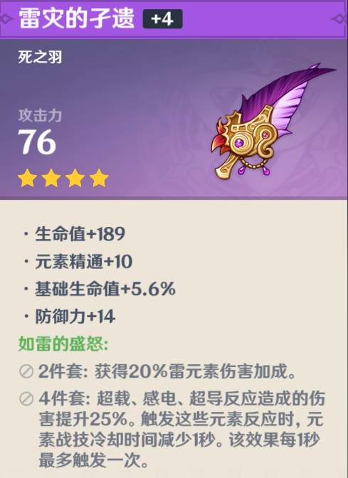 原神圣遗物词条能出现哪些