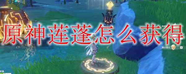 原神莲蓬怎么获得