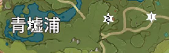 原神青墟浦岩神瞳位置在哪