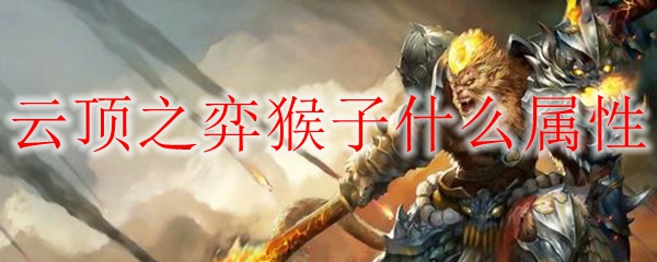 云顶之弈猴子什么属性