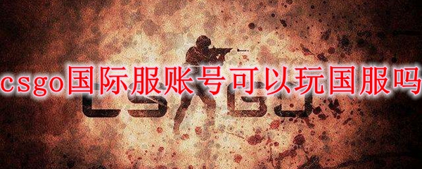 csgo国际服账号可以玩国服吗
