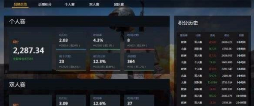 绝地求生怎么隐藏历史战绩