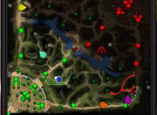 dota2怎么拉野怪