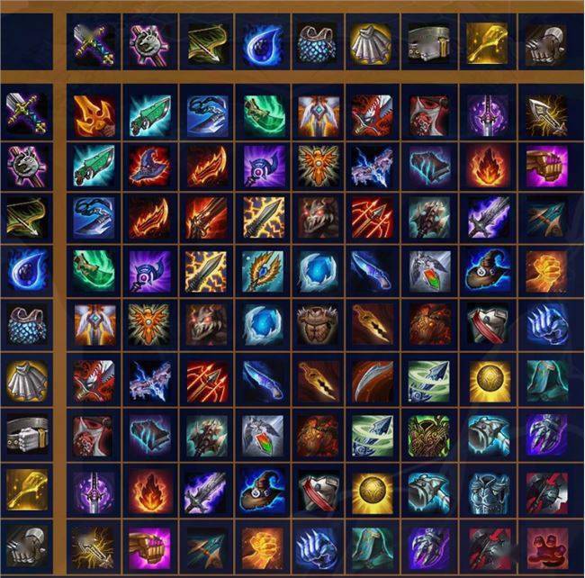 《LOL》云顶之弈10.16装备合成高清图最新