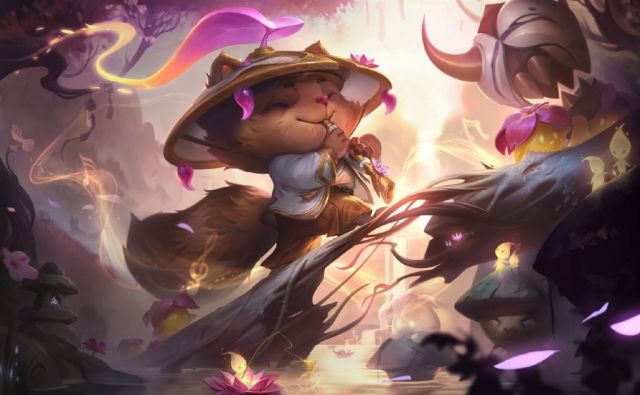 《LOL》10.15灵魂莲华提莫至臻皮肤预览