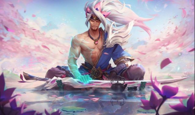 《LOL》10.15灵魂莲华亚索皮肤预览