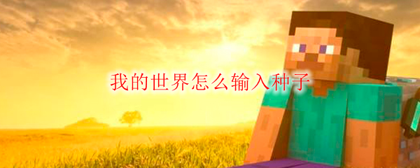 我的世界怎么输入种子
