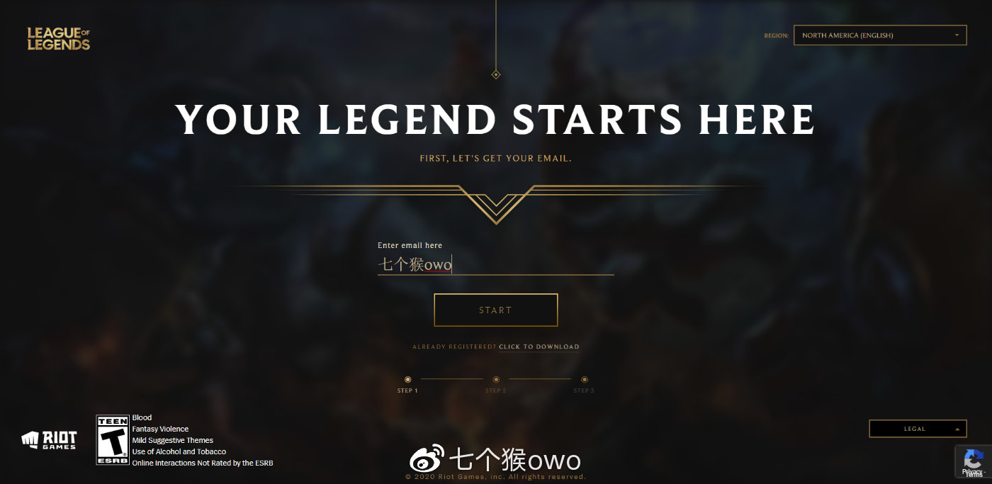 无畏契约韩服账号注册