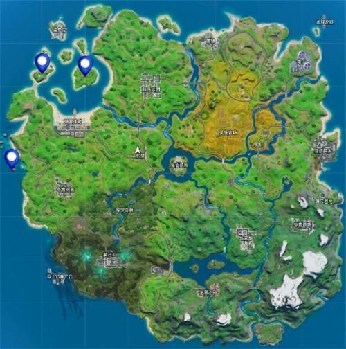 《堡垒之夜》珊瑚湾堆栈窝棚坠毁地点位置分享