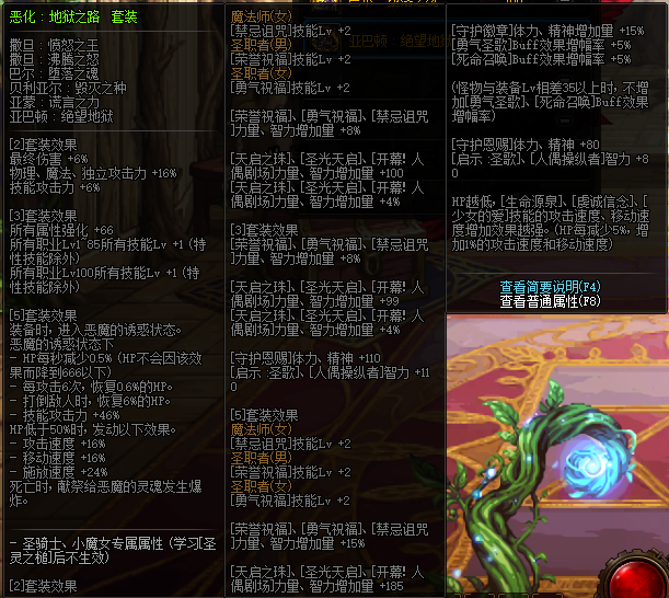 《DNF》红眼重甲搭配