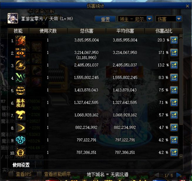 《DNF》无底坑道怪物血量介绍