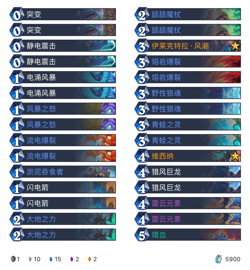 《炉石传说》巨龙降临新版打脸萨卡组构筑
