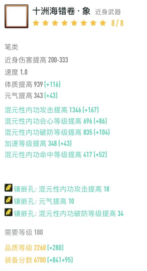 《剑网3》万花100级小橙武介绍