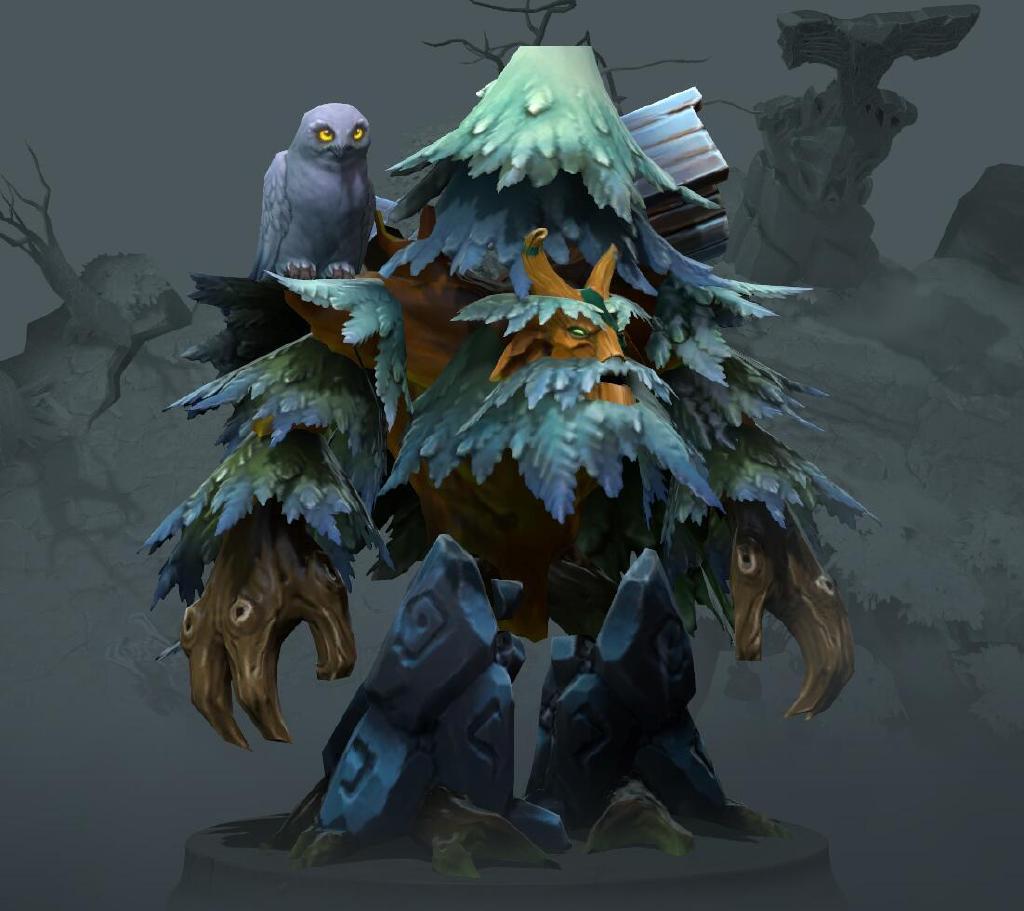 《DOTA2》2019冬季珍藏树精卫士饰品介绍