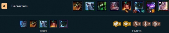 《LOL》云顶之弈S2影狂战士流阵容搭配推荐