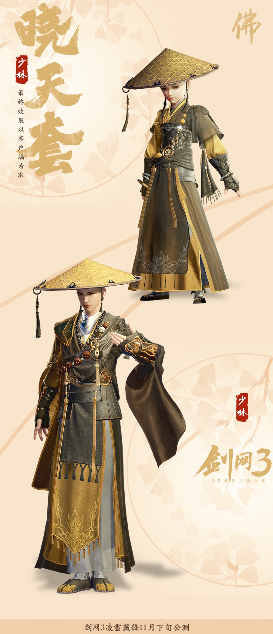 《剑网3》凌雪藏锋少林晓天套介绍