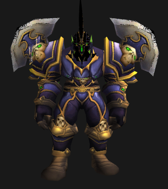 《魔兽世界》怀旧服战士愤怒套装外观一览