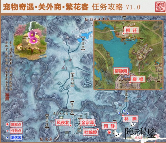 《剑网3》跟宠繁花客获取攻略