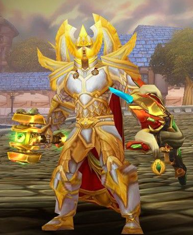《魔兽世界》怀旧服圣骑秩序之源套装外观介绍