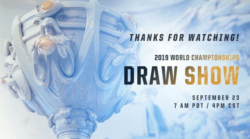 《LOL》S9全球总决赛抽签仪式时间介绍