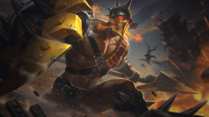 《LOL》S9潘森皮肤重做原画一览