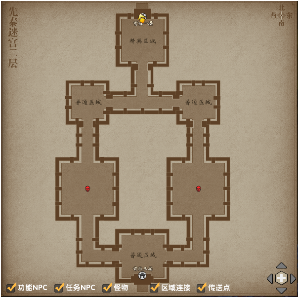 《江山英雄》先秦迷宫地图介绍