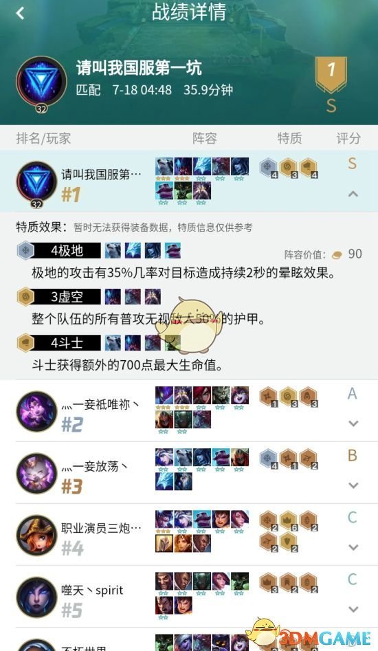 《LOL》云顶之弈新版本四斗士攻略