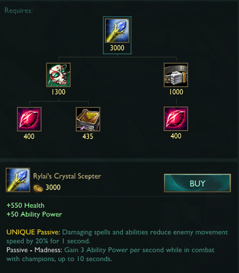 《LOL》新赛季法系装备改动后续 冰杖饮魔刀以及护手被动